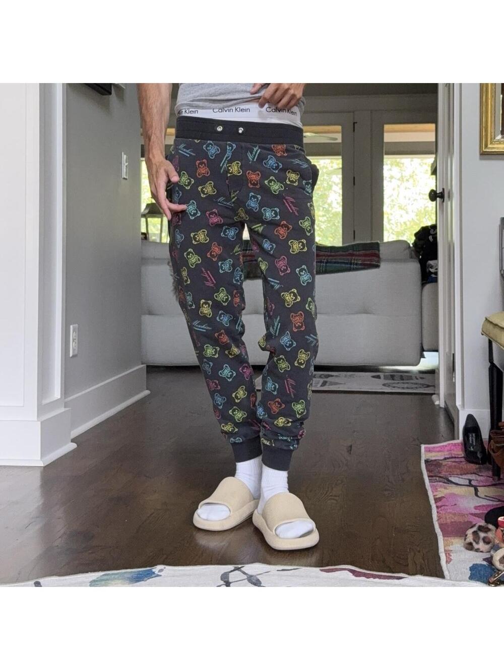 Moschino Toy Bear Allover Joggers XS 🧸